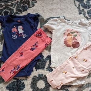 2 baby girl outfits